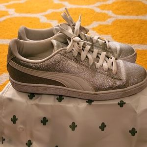 Puma  Multi Glitz Sneaker  Glitter Sz 7